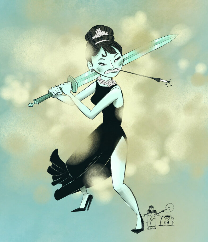 Warrior Audrey Hepburn