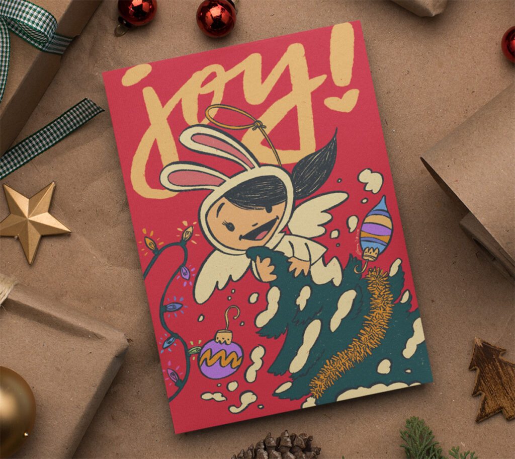 Joy! Christmas card ©2019
