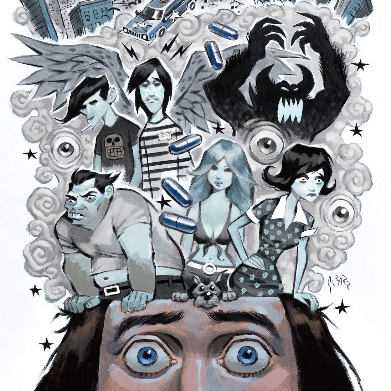 Brooklyn Dreams cover by Glenn Barr-cropped