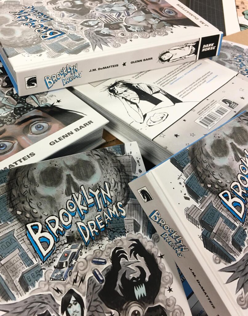 Brooklyn Dreams, a graphic novel illustrated by Glenn Barr