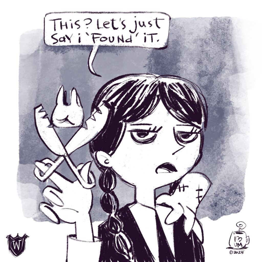 Inktober 2025 Day 3: Crown